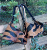 Slouchy Hobo Style Purse - Stamped Cowhide