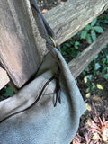 Slouchy Hobo Style Purse - Charcoal