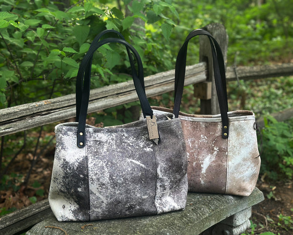 Distressed Leather Totes