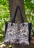 Snow Leopard Print Tote