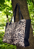 Snow Leopard Print Tote