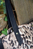 Snow Leopard Print Tote