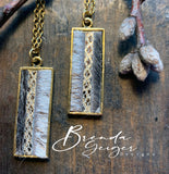 Rectangle Bezel pendants group #3