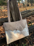 Leather tote-Distressed Leather #2