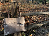 Leather Tote-Distressed Leather #3