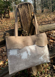 Leather Tote-Distressed Leather #4