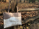 Leather Tote-Distressed leather #5