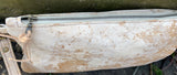 Zip Clutch - Distressed Leather