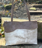 Leather Tote-Distressed leather #5