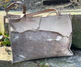 Leather Tote-Distressed Leather #3