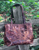Embossed Leather Totes