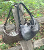 Slouchy Metallic Leather purse
