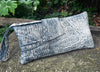 Leather Clutch with Vintage Buckle