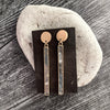 Modern Rectangle Drop Earrings