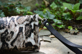 Snow Leopard Print Clutch