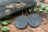 Modern Leather Earrings