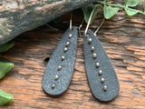 Modern Leather Earrings